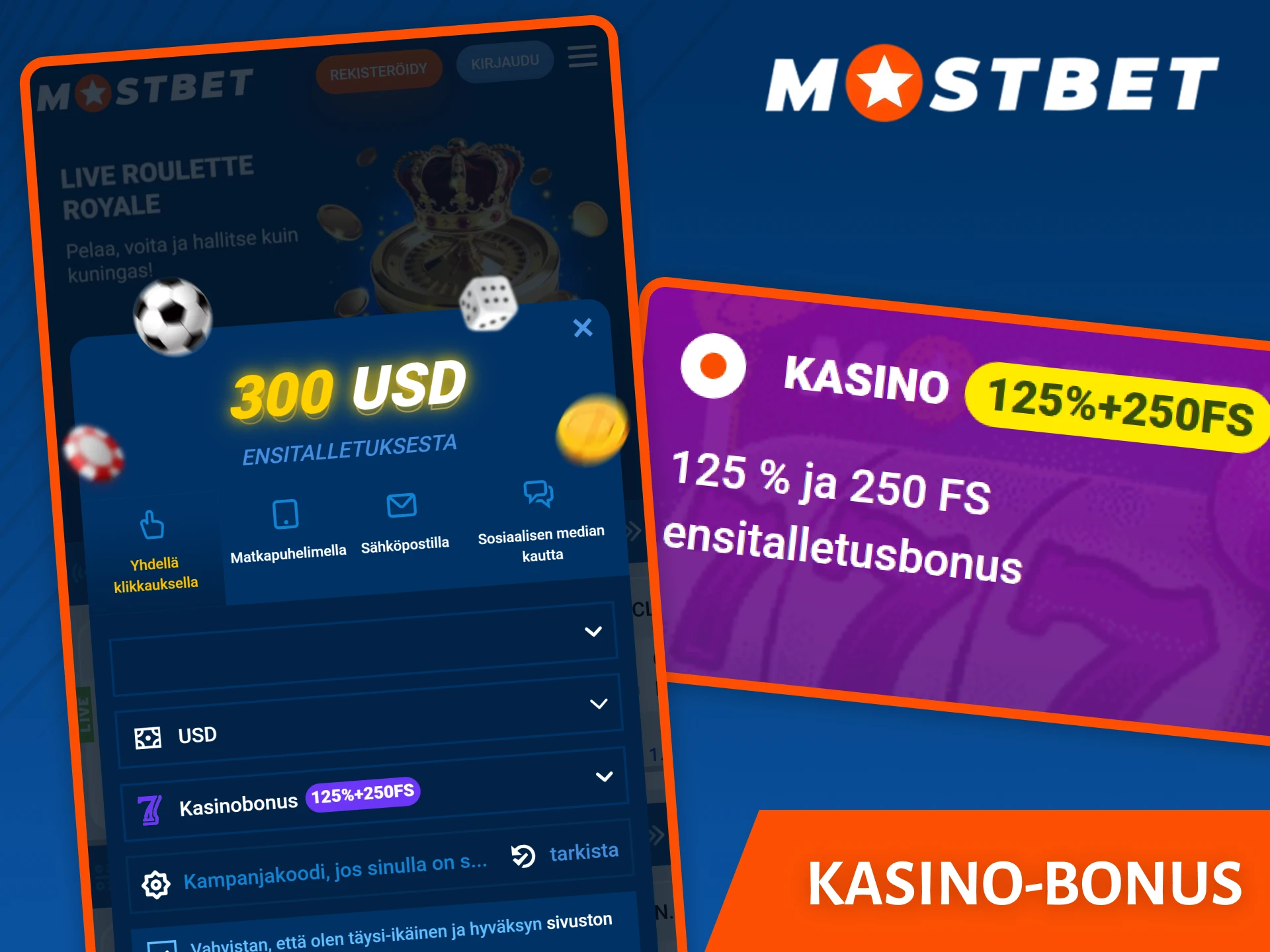 Aktivoi Mostbetin antelias tervetuliaisbonus kasinolle ja pelaa parhaita kolikkopelejä.