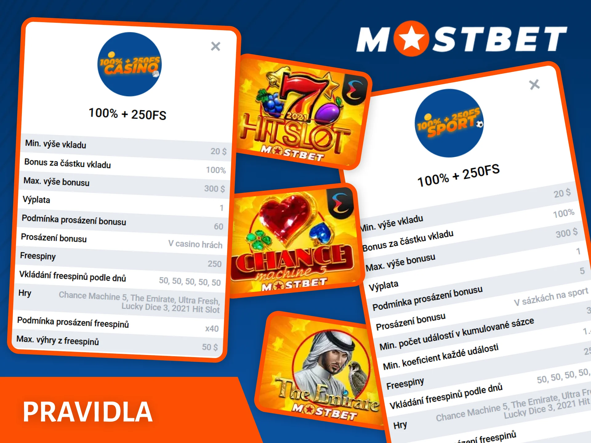 Před hraním si přečtěte pravidla pro uvítací bonus Mostbet.