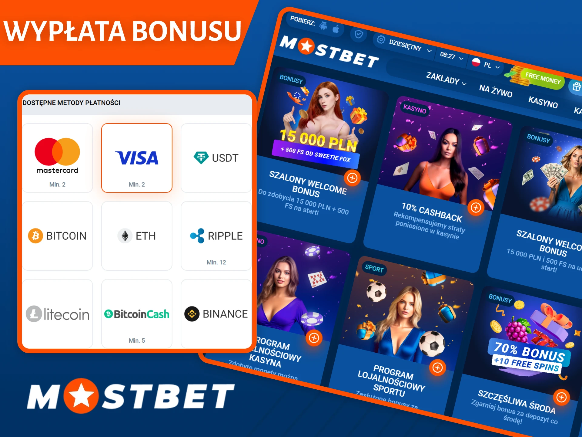 Dowiedz się, jak wypłacić pieniądze bonusowe z konta Mostbet.