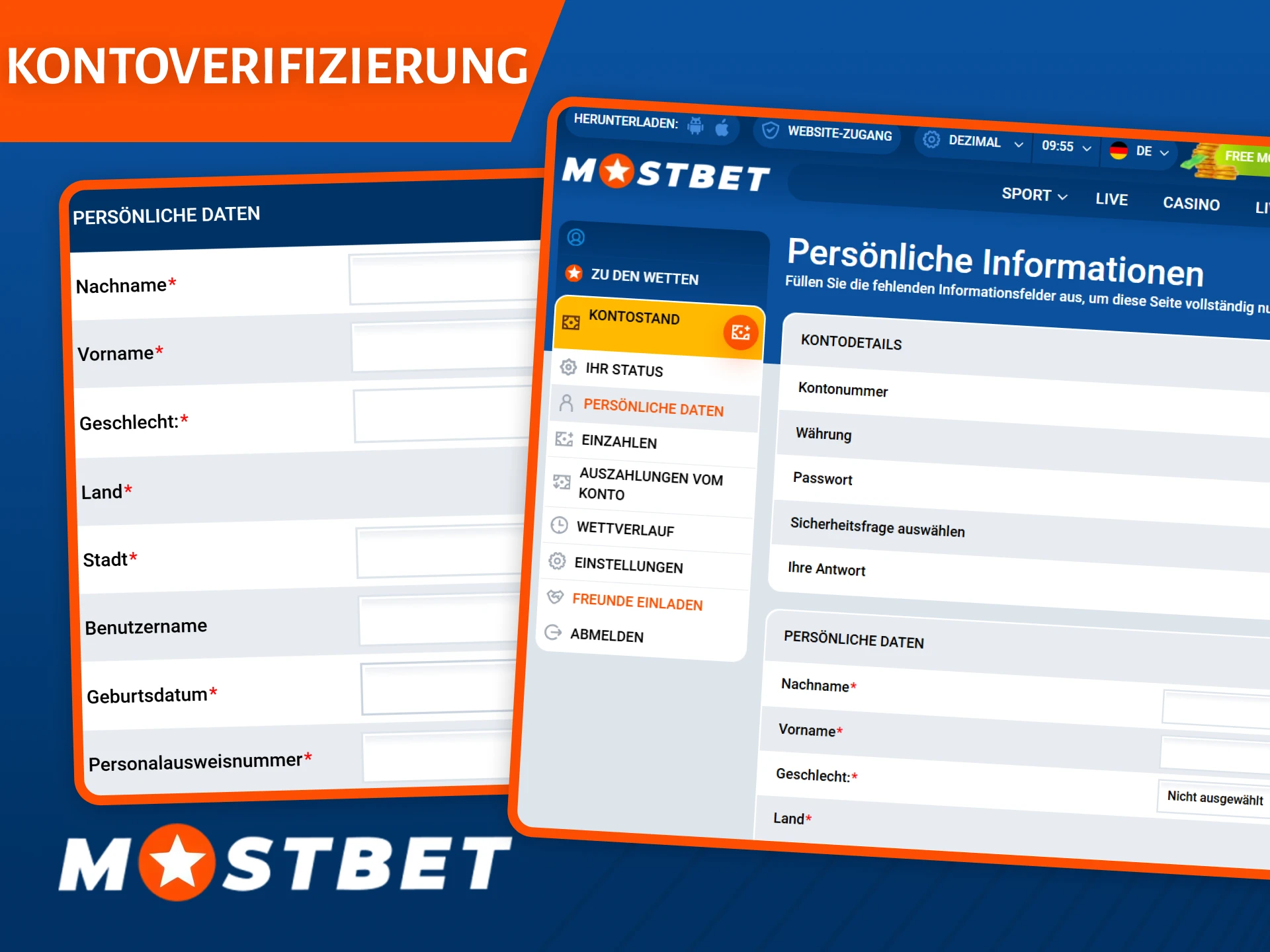 Schließen Sie die Verifizierung Ihres Mostbet-Kontos ab, um sichere und schnelle Auszahlungen zu gewährleisten.