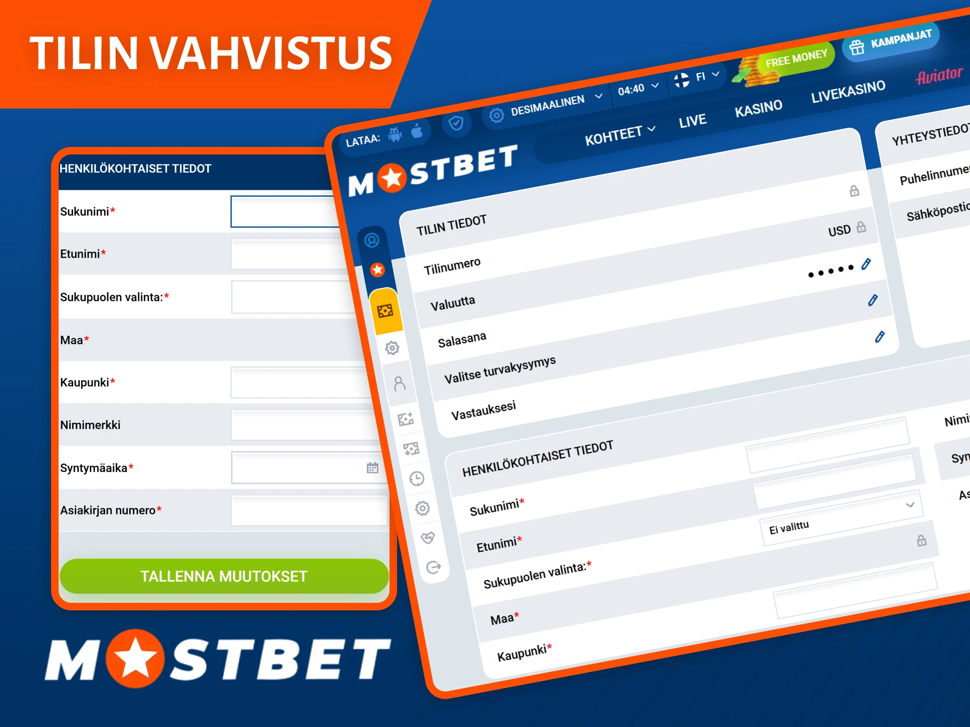 Vahvista Mostbet-tilisi varmistaaksesi turvalliset ja nopeat kotiutukset.