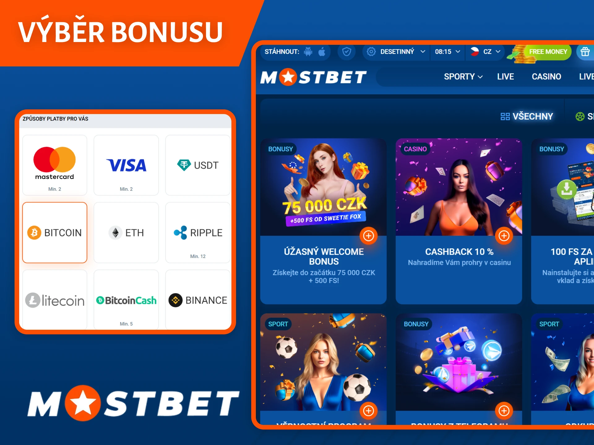 Zjistěte, jak si vybrat bonusové peníze z vašeho účtu Mostbet.