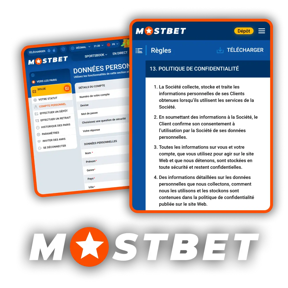 Lisez la politique de confidentialité du site web de Mostbet et découvrez comment la plateforme assure votre protection.