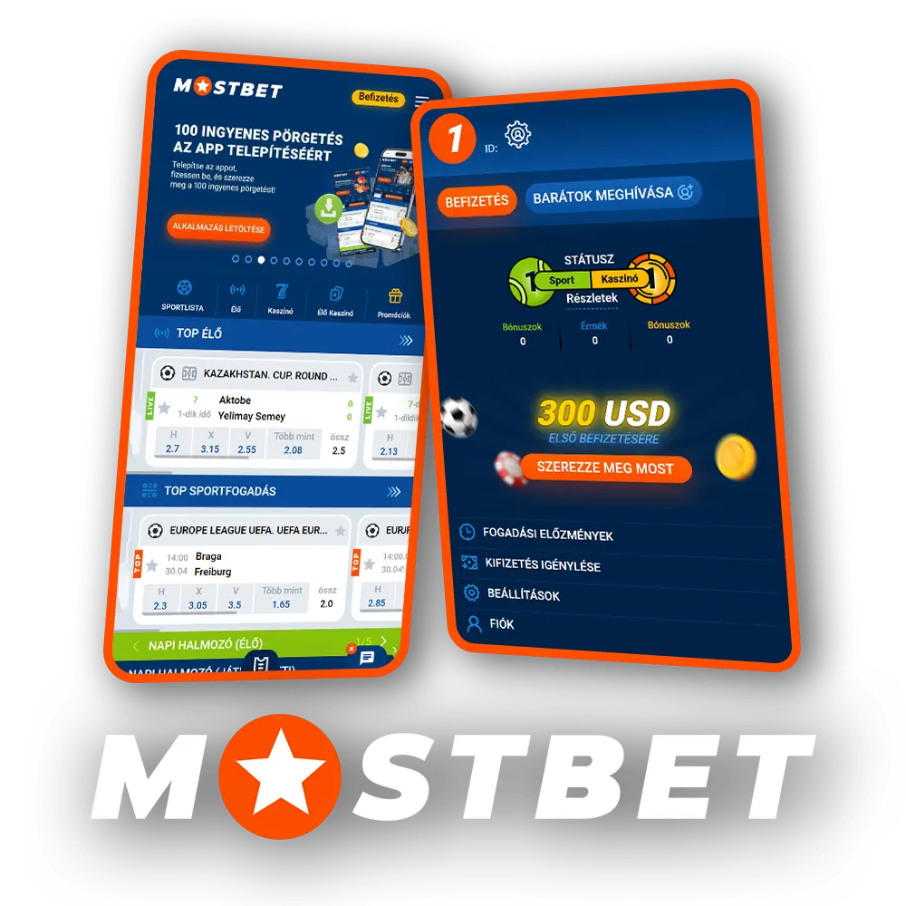 Válassza ki a legjobb játékokat és a magas oddsú fogadási lehetőségeket a Mostbet platformon.