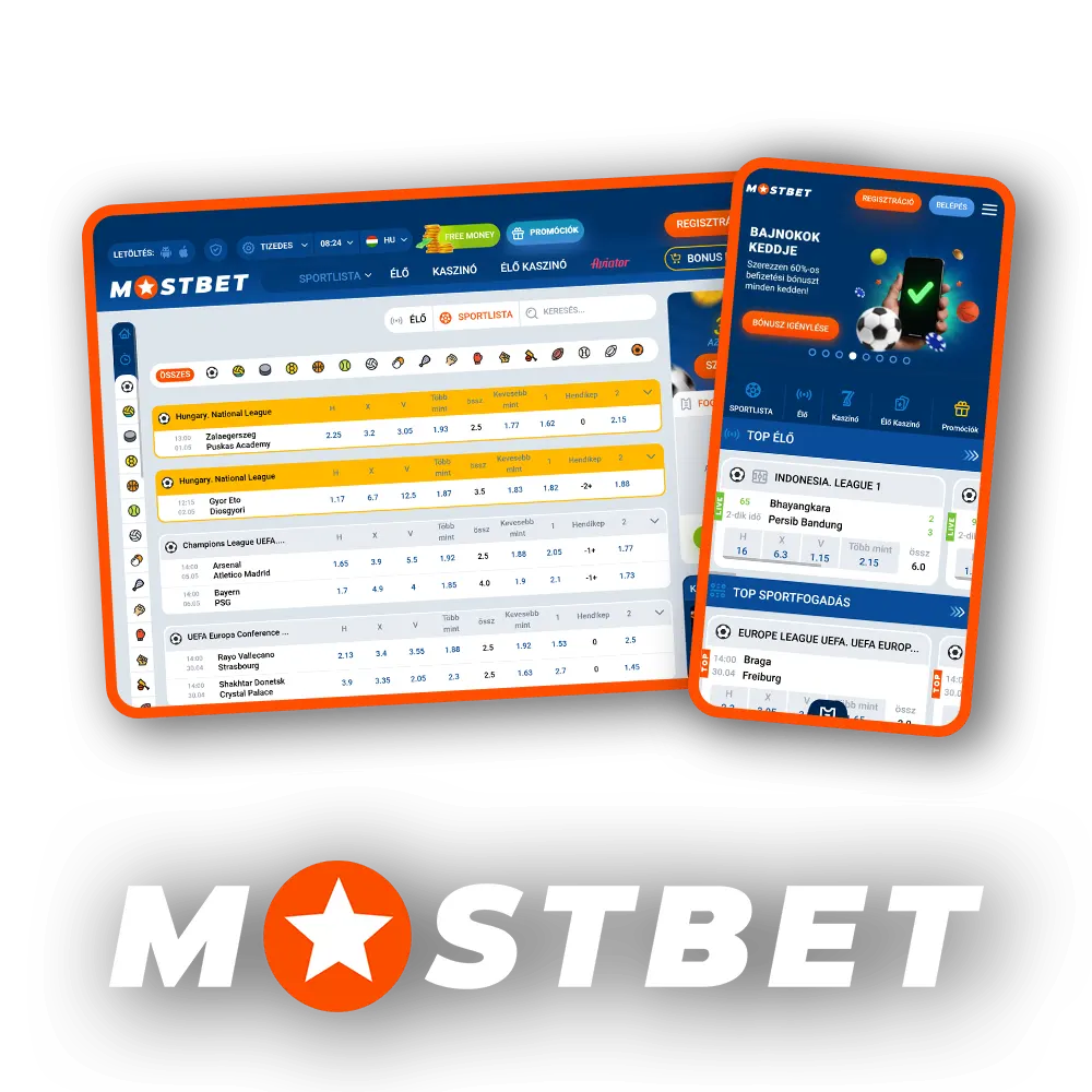 Fedezze fel a Mostbet online kaszinójának és sportfogadási platformjának lehetőségeit.