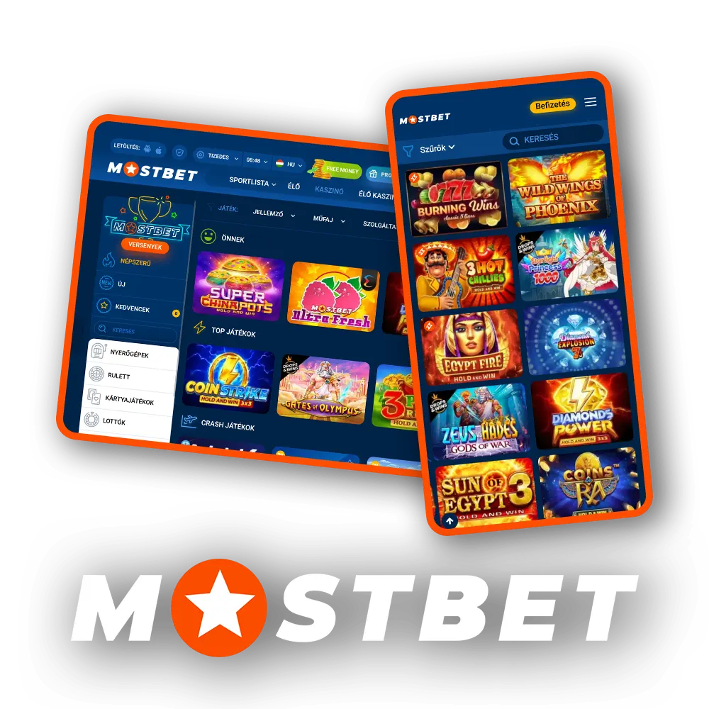 Játsszon a legjobb nyerőgépeken és ruletten a Mostbet-en.