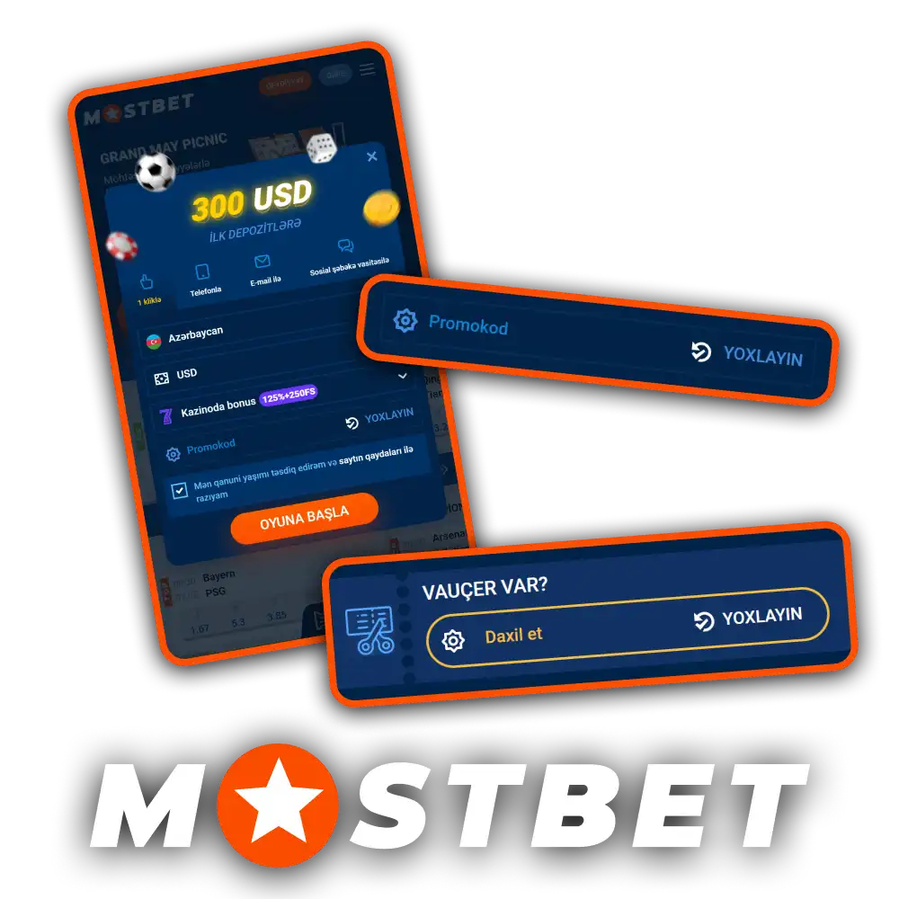 Mostbet bukmeker şirkəti tərəfindən təqdim edilən promo kodlar oyunçulara əlavə üstünlüklər təqdim edir.